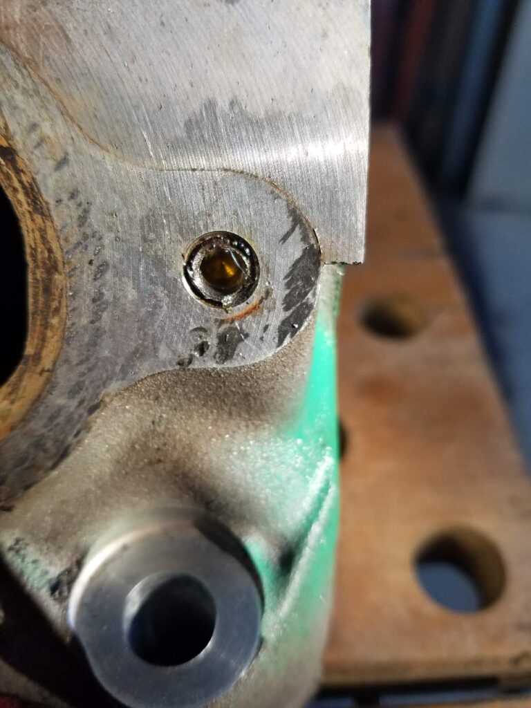 Another broken exhaust bolt flush