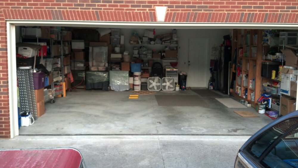 garage with room for two cars