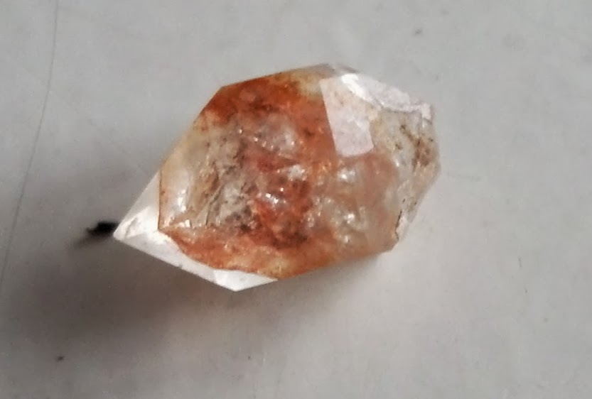 Found a tiny quartz crystal today