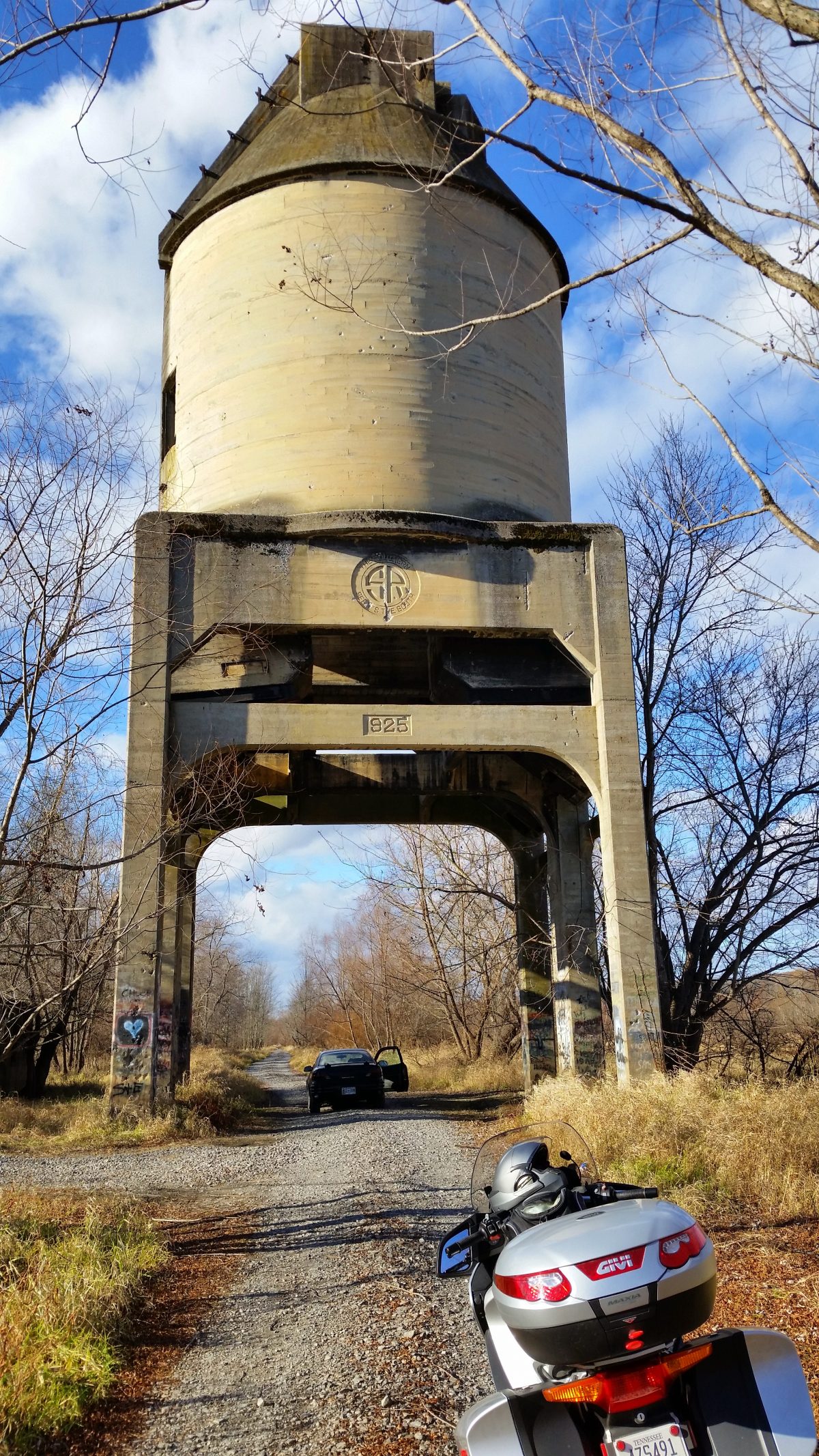 A visit to an old Coaling Tower built for steam engines